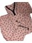 Bayan 4057 Çiçek Desenli Uzunkol Viskon Pijama Takımı 2