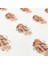 Kuşe Sticker -Thank You- 4 x 4 cm 50 Adet 2
