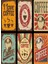 Seni Seviyorum Kahve 6lı Mini Retro Ahşap Poster Seti Uv Baskılı 1