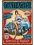 Pin Up Kızı Otomobil Garajı Retro Vintage Ahşap Poster 1