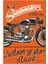 Custom Motor Race Retro Vintage Ahşap Poster 1