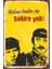 Herkese Benden Çay Şakire Yok Yeşilçam Retro Vintage Ahşap Poster 1