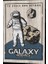 Uzay Araştırmaları Galaksi Meteor Asteroit Astronot Ahşap Desenli Retro Vintage Ahşap Poster 1