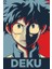 Deku Hope Anime Retro Ahşap Poster 730 1
