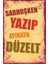 Sarhoşken Yazıp Ayıkken Düzelt Duvar Yazıları Retro Ahşap Poster 2