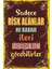 Sadece Risk Alanlar Ne Kadar Ileri Gidebileceklerini Görebilirler Duvar Yazıları Retro Ahşap Poster 2