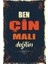 Ben Çin Malı Değilim Duvar Yazıları Retro Ahşap Poster 2