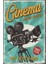 Sinema Kamera Retro Ahşap Poster 1