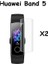 Huawei Band 5 Uyumlu (2 Adet) Ekran Koruyucu Nano Jelatin 1