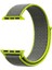 Apple Watch Uyumlu Kordon Kayış 7 - 6 - Se - 5 - 4 - 3 - 2 - 1 42MM 44MM - Neon Yeşili Gri 1