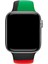 Apple Watch Uyumlu 3 4 5 6 7 8 Se Delikli 38 40 41MM Kordon Kayış Bileklik Klasik Silikon 3