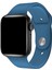 Apple Watch Uyumlu 3 4 5 6 7 8 Se Delikli 38 40 41MM Kordon Kayış Bileklik Klasik Silikon 2