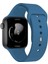 Apple Watch Uyumlu 3 4 5 6 7 8 Se Delikli 42 44 45MM Kordon Kayış Bileklik Klasik Silikon 3