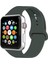 Apple Watch Uyumlu Kordon 2 3 4 5 Seri 42 mm ve 44 mm Silikon Kordon Kayış 1
