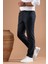 Beli Lastikli Regular Fit Ekoseli Kışlık Kumaş Pantolon 3