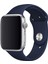 Apple Watch Uyumlu 2 3 4 5 6 7 Se Delikli 42 44 45MM Kordon Kayış Bileklik Klasik Silikon 4