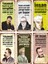 Nazım Hikmet, Yaşar Kemal, Aziz Nesin, Nietzsche, Hayyam, Turgut Uyar 6lı Mini Ahşap Poster Seti 1