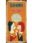 Gel Konuşalım Kadın 10 cm x 20 cm Mini Retro Ahşap Poster 1