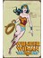Wonder Woman Marvel Retro Vintage Ahşap Poster 1