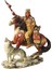 Wıse Veronese Serisi-Wıse Atlı Kurtlu Kızılderılı-18*8,5*21 Cm.– Dekoratif Obje 1