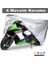 Motor Branda Motor Örtü Branda Kaliteplus Arka Çanta Uyumlu Motor Branda Örtü 4 Mevsim Koruma Gri 2
