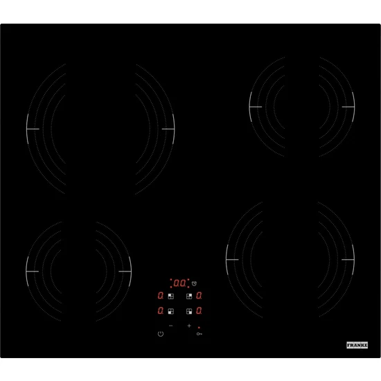 Franke Frsm 604 C T Bk Elektrikli Siyah Cam Ocak