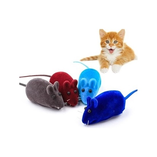 Kitchen Live 2 Adet Renkli Öten Mini Fare Kedi ve Evcil Hayvan Oyuncağı | 2'li Öten Fare Oyuncağı