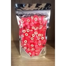 Şekerci Yaşar Çilek Aromalı Pembe Kalp Lolly 250  gr