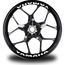 KTM Yamaha Yazılı 8li Jant Içi Yazı Sticker Etiket
