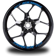 Motiker Tracer-09 Yazılı 8li Jant Içi Yazı Sticker Etiket
