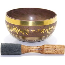 My Home Hediyelik Meditasyon Çanı Yoga Çanı Tibet Çanağı 16 cm
