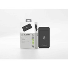 Soultech BT050S Power Magic Platinum 8.000 Mah Kablosuz Powerbank Siyah