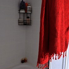 Püskül Lüks Banyo Havlusu, Waffle Havlu Plaj Banyo Spa Dekoratif Banyo Havluları,   Pamuk Yüksek  li Denizli Üreticiden Havlular