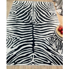 Brillant Zebra Desenli Dekoratif Halı