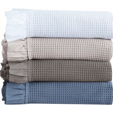 Linens Bsp Çift Kişilik Yatak Örtüsü Seti İndigo