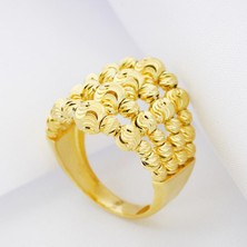 İryum 14 Ayar Altın Dorikalı Yüzük