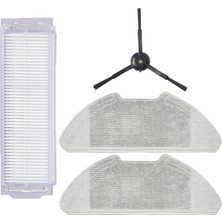 Mija Xiaomi Vacuum Mop 2 Pro (MJST1SHW) Siyah Uyumlu 4 Parça Filtre Fırça Seti