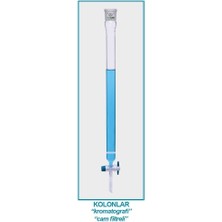 Isolab 066.11.003 Kromotografi Kolonu-Dişi ŞILIFLI&FRITLI-200 Mm-Çap 15 Mm-Dişi:ns 14/23 (1 Adet)