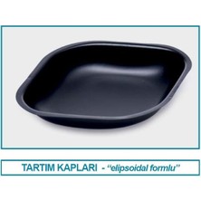 Isolab 037.16.100 Tartım Kabı - P.s - Elips Form - Siyah - 100 ml - Gamma Steril (10 Adet)