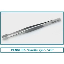 Isolab 048.03.002 Pens - Lamel Için Duz Uçlu (1 Adet)