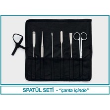 Isolab 047.05.001 Spatül & Makas Takımı (1 Adet)