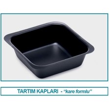 Isolab 037.11.250 Tartım Kabı - P.s - Kare Form - Siyah - 250 ml (100 Adet)