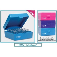 Isolab 098.03.001P Kutu - Küvet Için - Mor (1 Adet)