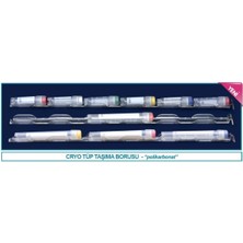 Isolab 092.35.003 Taşıma Borusu - 2 ve 5 ml Cryo Tüp Için (12 Adet)