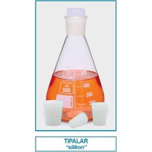 Isolab 051.22.018 Tıpa - Silikon - 56.0 x 65.0 mm Çap - 45 mm H (6 Adet)