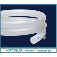 Isolab 052.12.002 Hortum - Silikon - 4.0 mm Iç Çap - 7.0 Dış Çap (1 Metre)