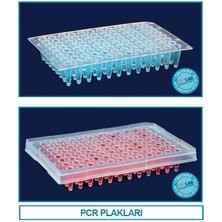 Isolab 123.01.096 Pcr Plağı - 96 Kuyulu - 0.2 ml - Steril - Eteksiz (10 Adet)
