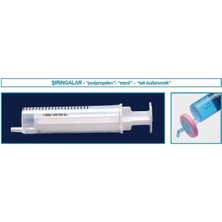 Isolab 094.91.010 Şırınga - Polipropilen - Steril - Tek Kullanımlık - 10 ml (150 Adet)