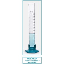 Isolab 016.07.100 Mezür - Uzun Form - P.p Tabanlı - B Kalite - Beyaz Skala - 100 ml (2 Adet)