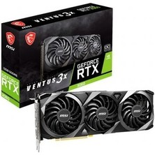 Msı Geforce Rtx 3060 Ventus 3x 12G Oc 12GB Gddr6 HDMI Dp 192BIT